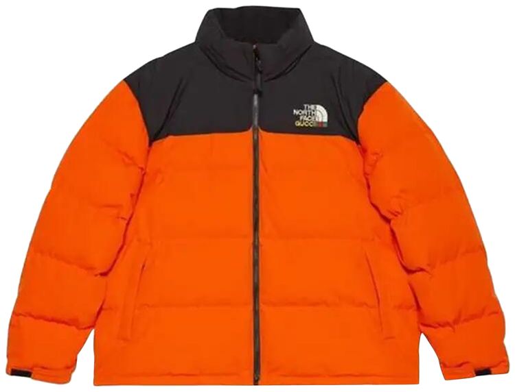 Gucci x The North Face Down Jacket BlackOrange