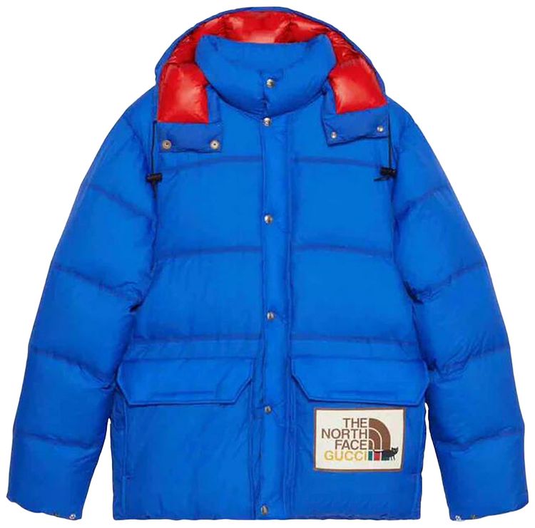 Gucci x The North Face Down Jacket Blue