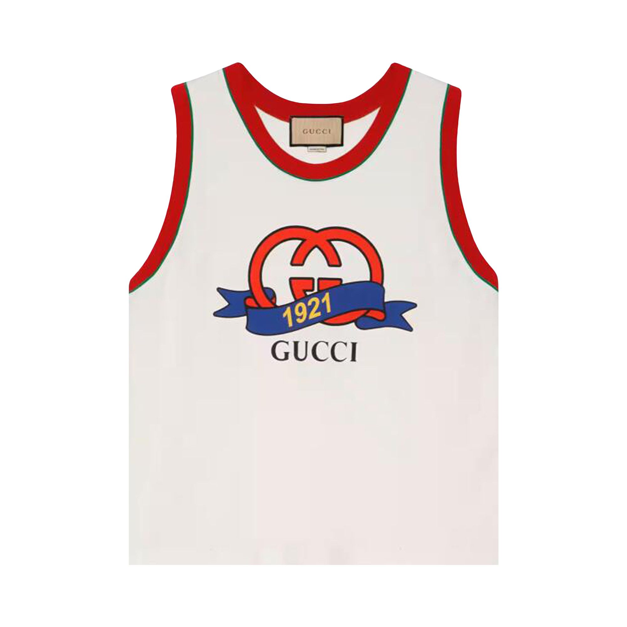 Buy Gucci Tank Top 'Ecru' - 743000 XJFFV 9095 | GOAT