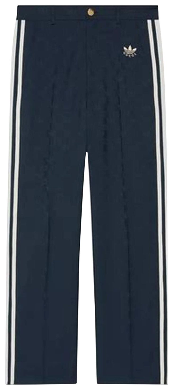 Gucci x adidas GG Trefoil Jacquard Logo Pant Dark Blue