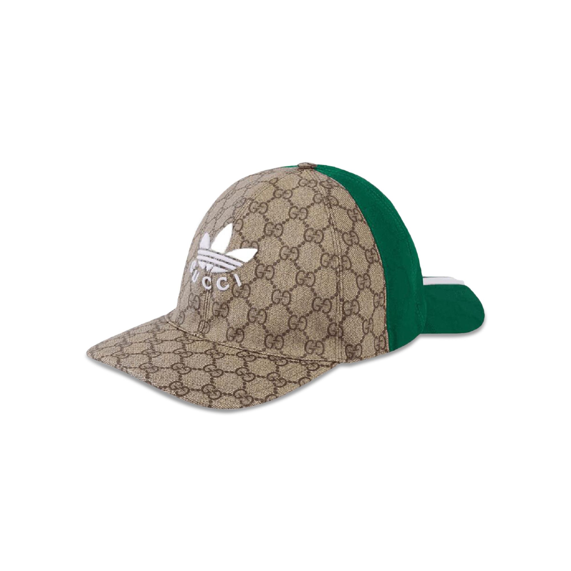 Buy Gucci x adidas Double Sided Baseball Cap 'Green/Beige