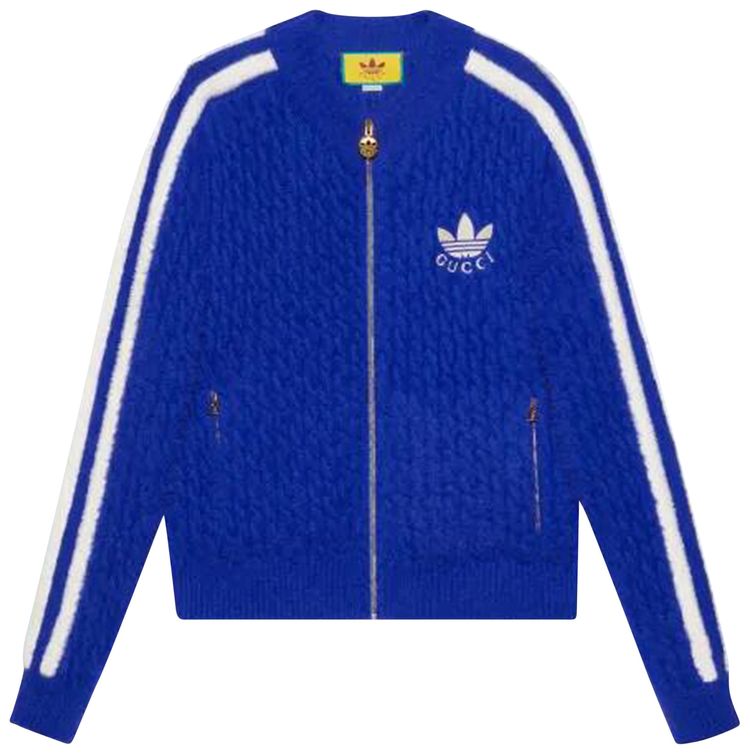 Gucci x adidas Wool Jacket Blue