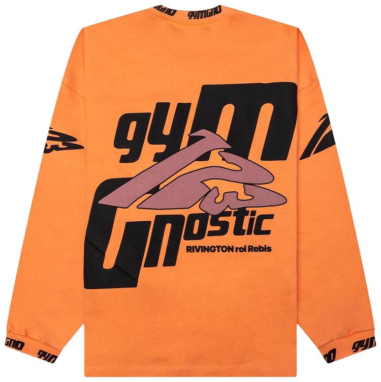 RIVINGTON roi Rebis Fasting For Faster Long Sleeve Tee Orange