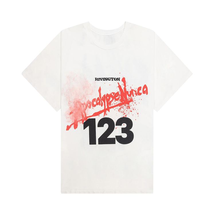 RIVINGTON roi Rebis Apocalypse Nunca Short Sleeve Tee White