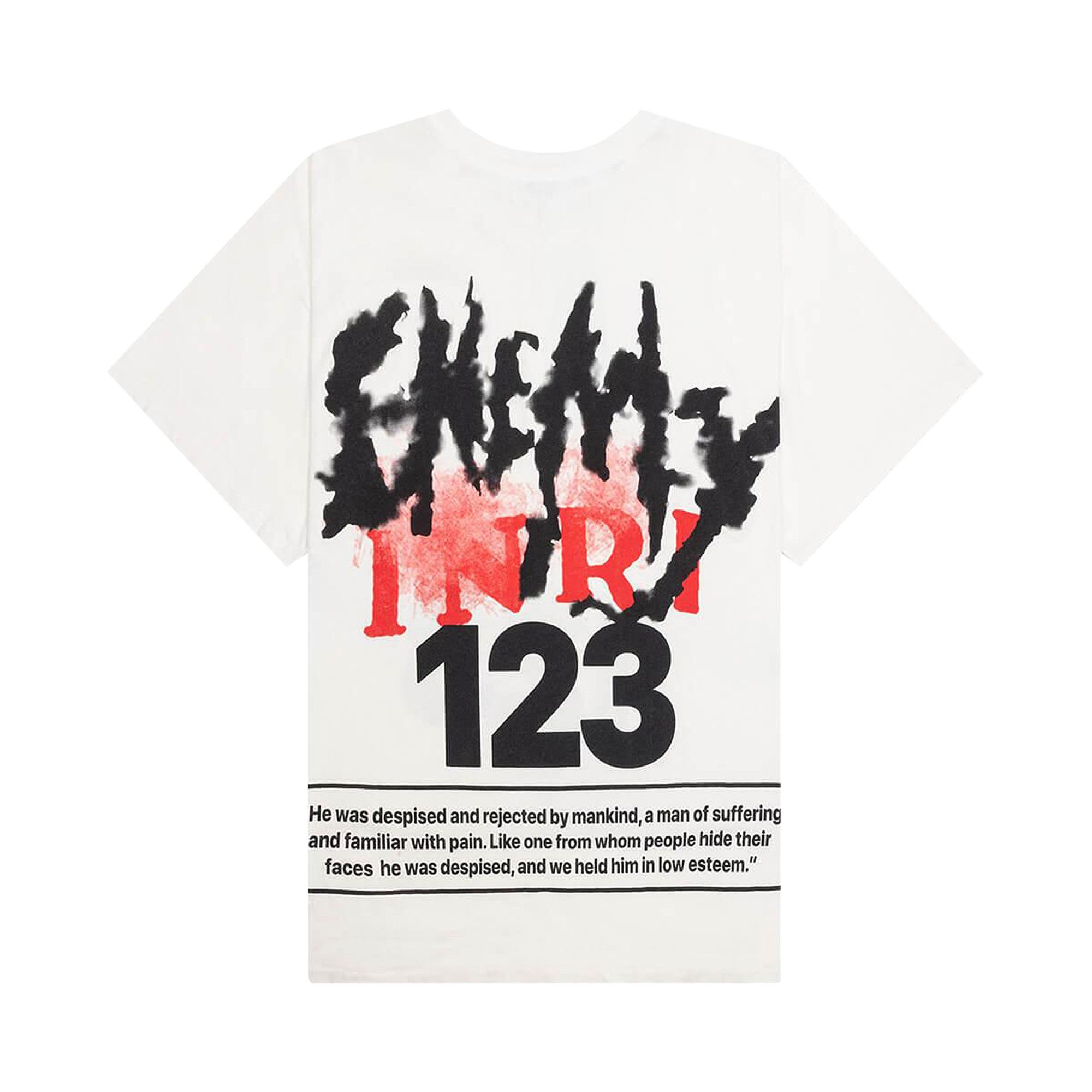 Buy RIVINGTON roi Rebis Apocalypse Nunca Short-Sleeve Tee 'White