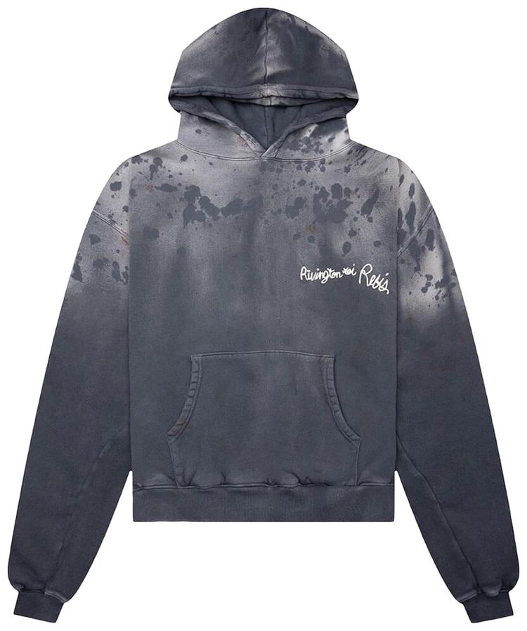 RIVINGTON roi Rebis Gym Bag CVA Hoodie Washed Black