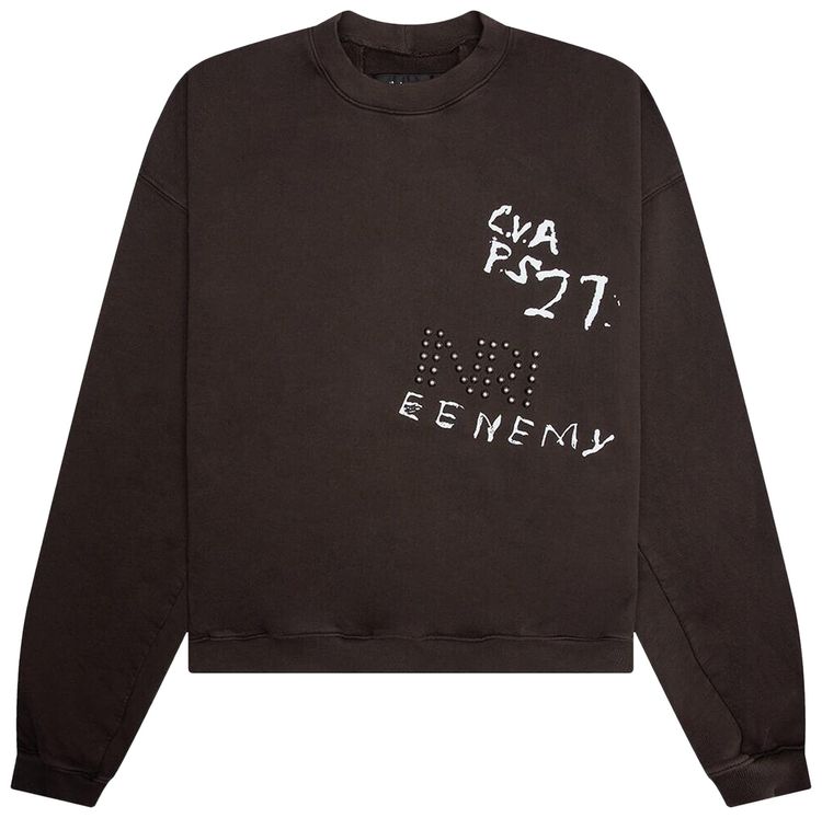 RIVINGTON roi Rebis Inri CVA Crewneck Monk Brown
