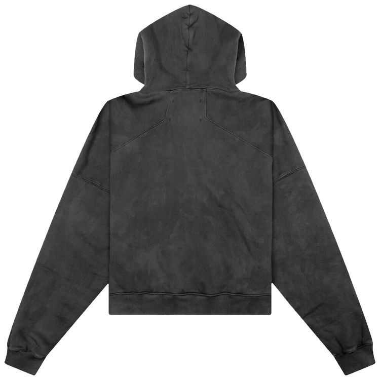 RIVINGTON roi Rebis Inri Zip Hoodie Mechanic Black