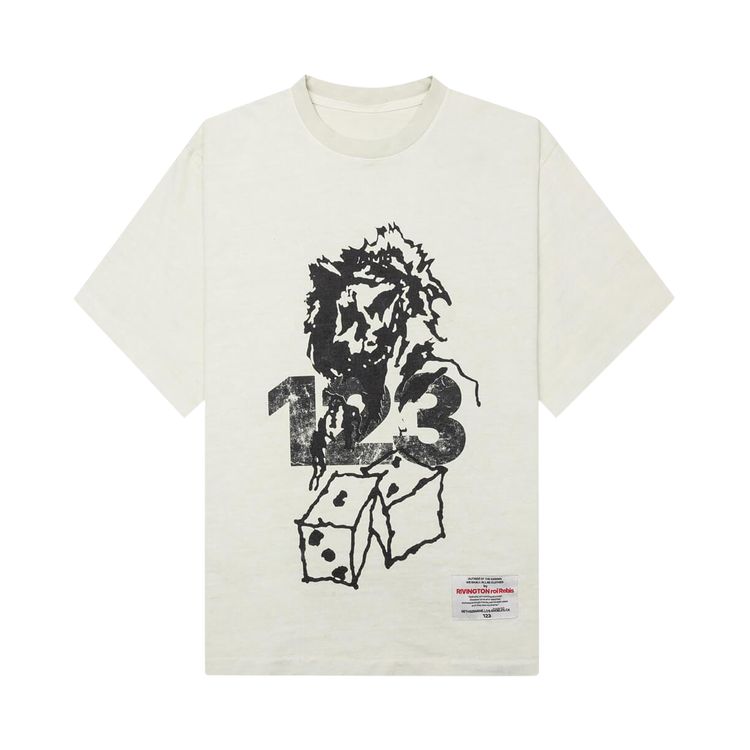 RIVINGTON roi Rebis x Feature I Must Win Tee Vintage White