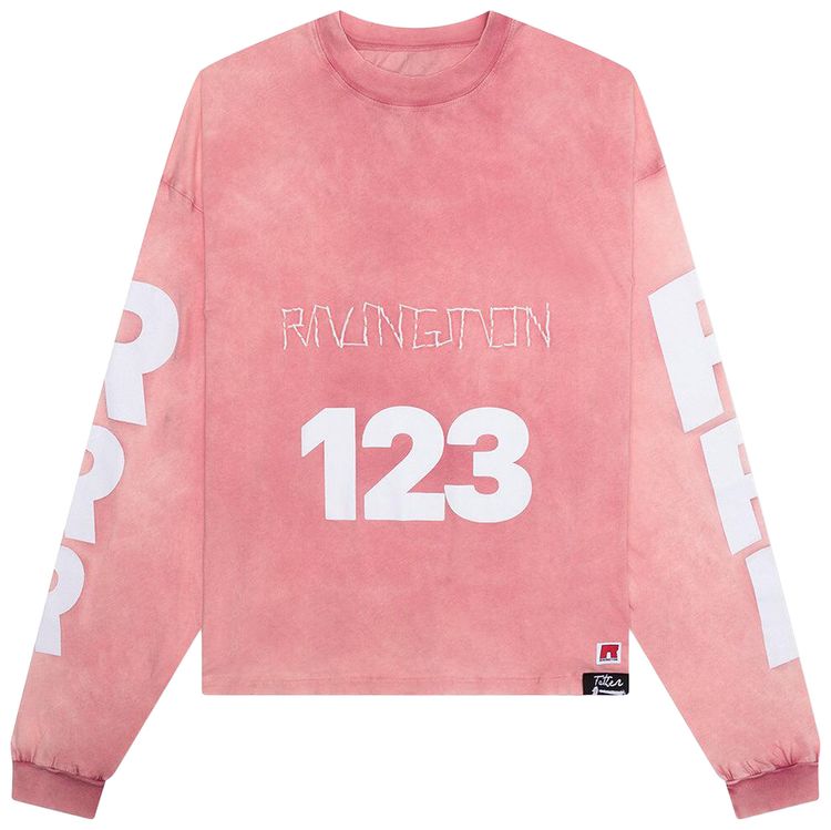 RIVINGTON roi Rebis USO 123 Garden Long Sleeve Tee Pink