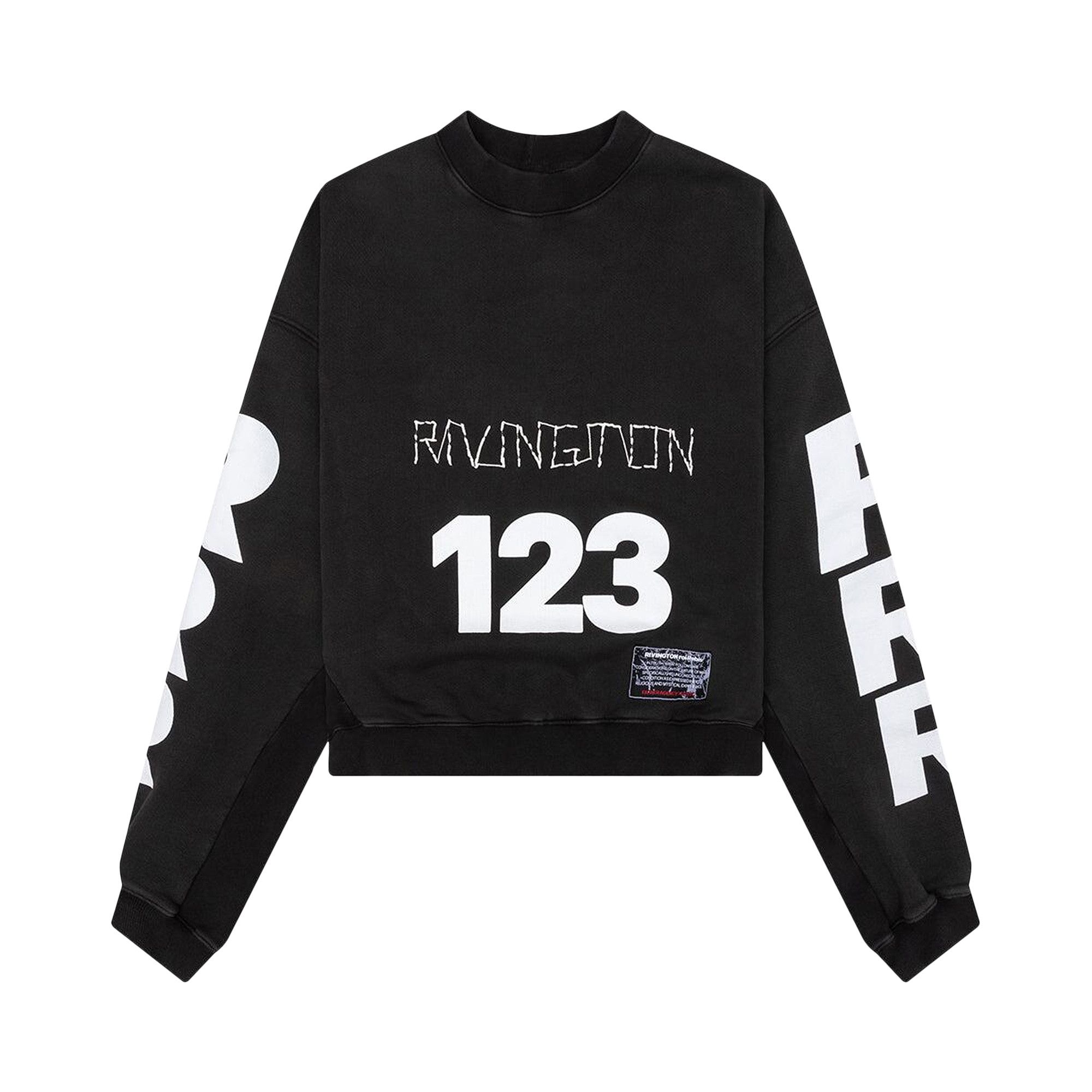 Buy RIVINGTON roi Rebis USO 123 CVA Crewneck 'Mechanic Black