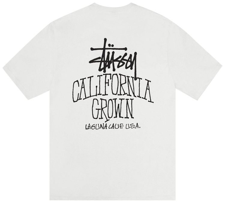 Stussy Cali Grown Tee Pigment Dyed Natural