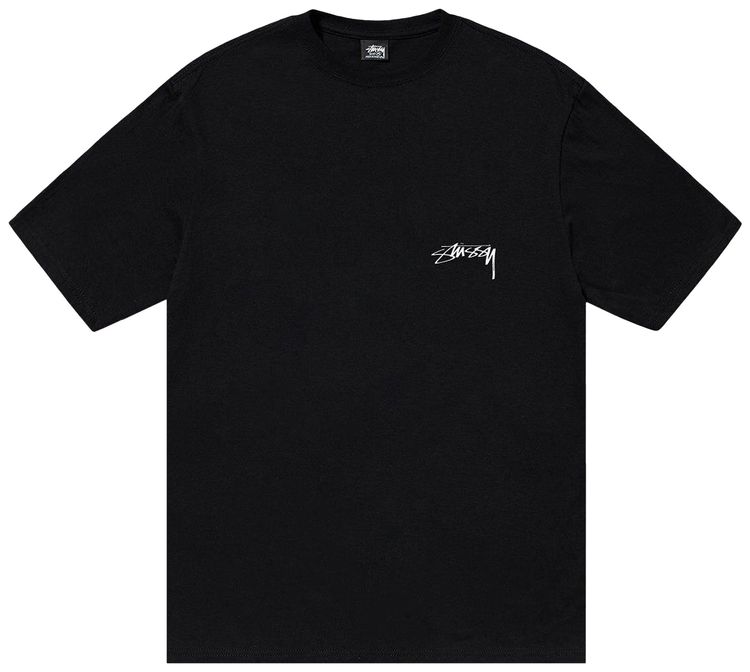 Stussy Body Scan Tee Black