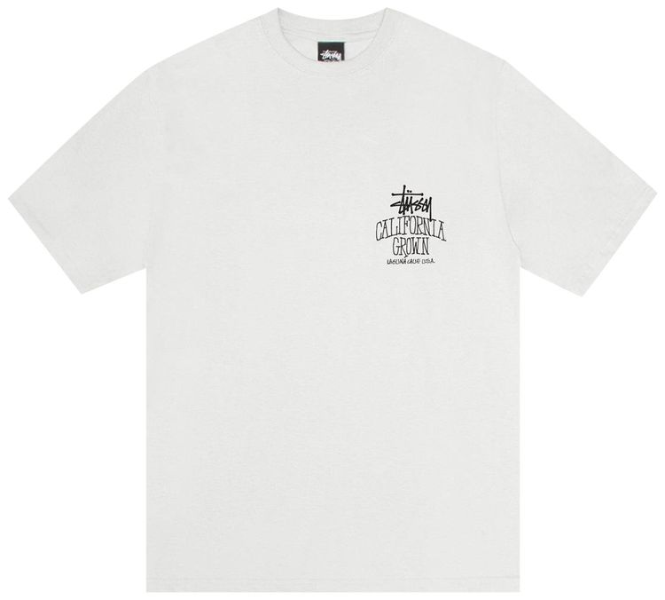 Stussy Cali Grown Tee Pigment Dyed Natural