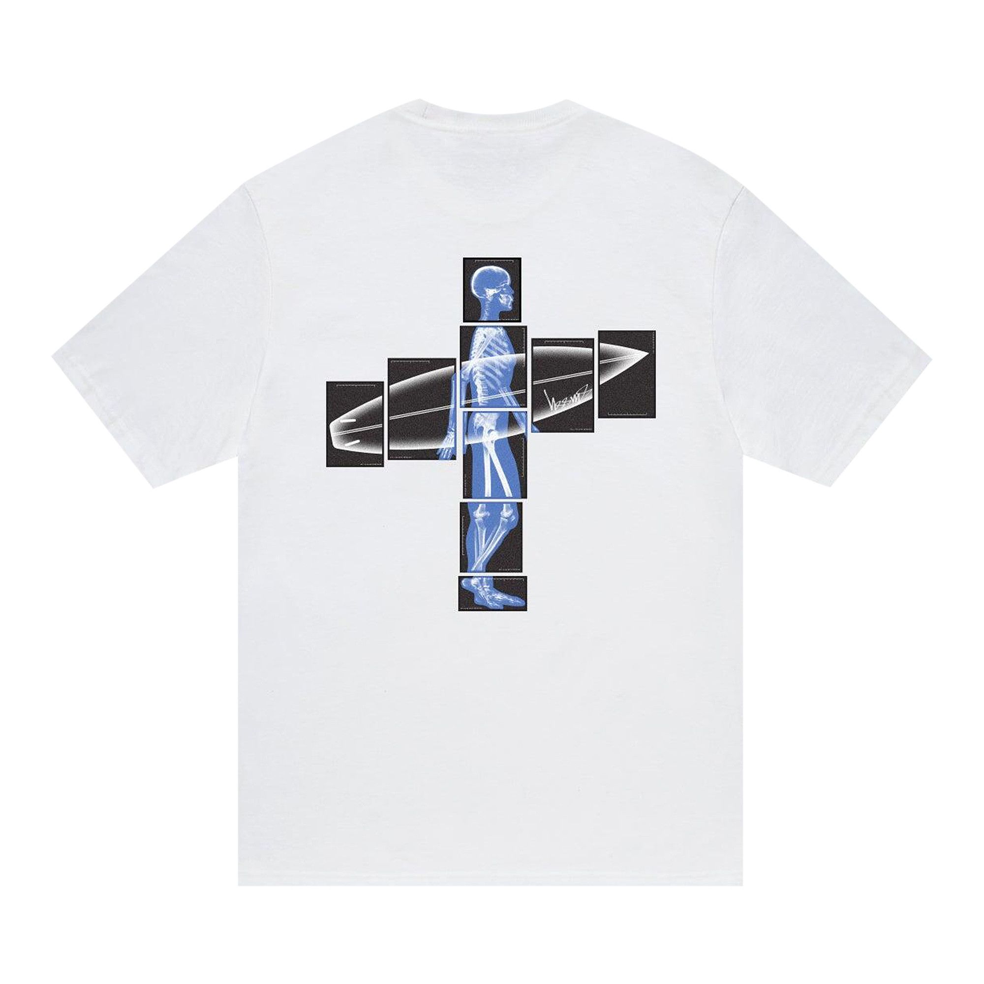 Buy Stussy Body Scan Tee 'White' - 1905163 WHIT | GOAT