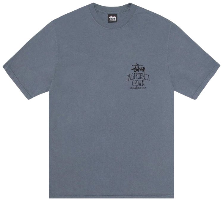 Stussy Cali Grown Tee Pigment Dyed Navy