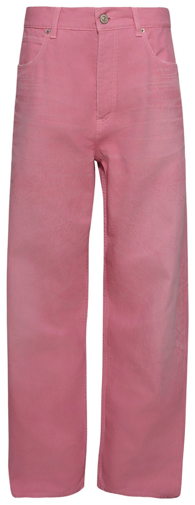 Balenciaga Loose Denim Jeans Baby Pink