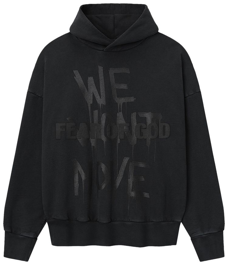 Fear of God We Wont Move Hoodie Black