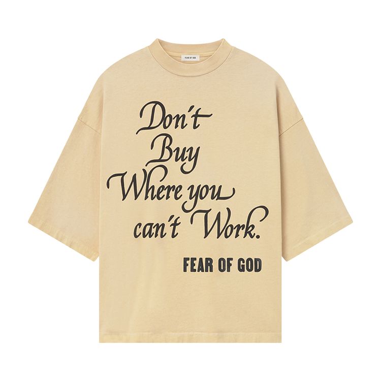 Buy Fear of God Freedom Now Tee 