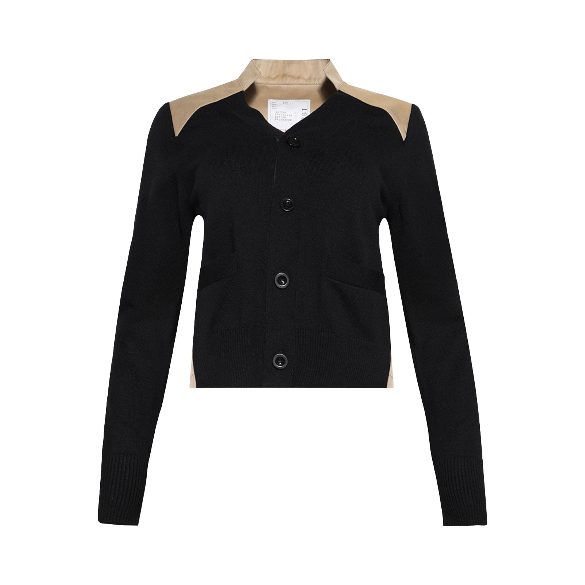 トップス Sacai Cotton Gabardine x Knit Pullover Cotton Gabardine x Knit Pullover | sacai Official Store