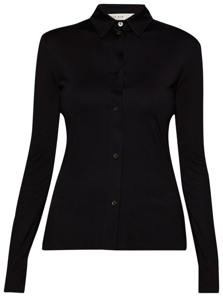 The Row Imano Top Black