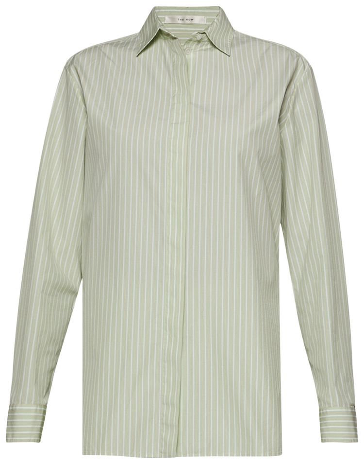 The Row Vanda Shirt Green