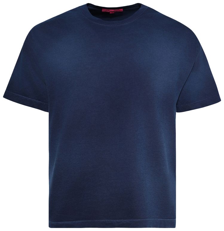 The Elder Statesman Sunbleached Oversized Tee New Blue