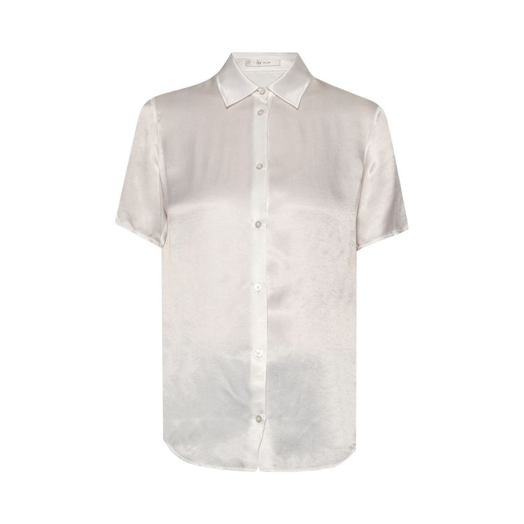 The Row Petrova Shirt Off White