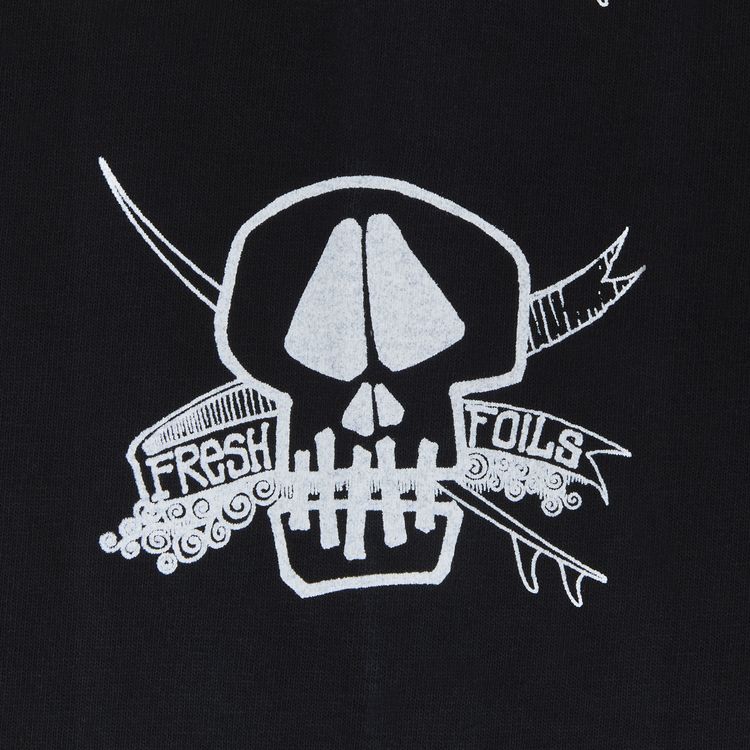 Stussy Pigment Dyed Foils Long Sleeve Tee Black