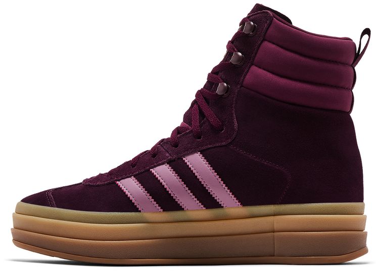 Adidas Wmns Gazelle Boot Maroon Gum
