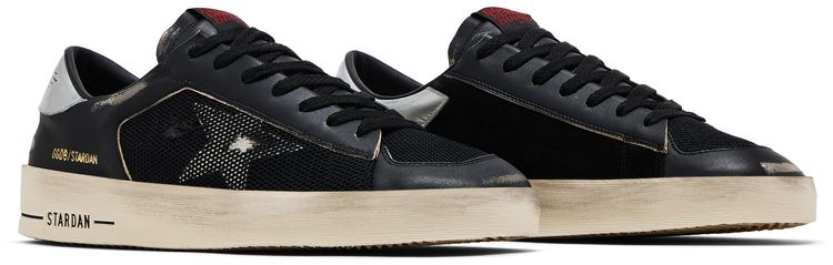 Golden Goose Stardan Black Silver
