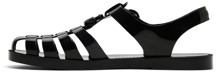 Gucci GG Fisherman Sandal Black