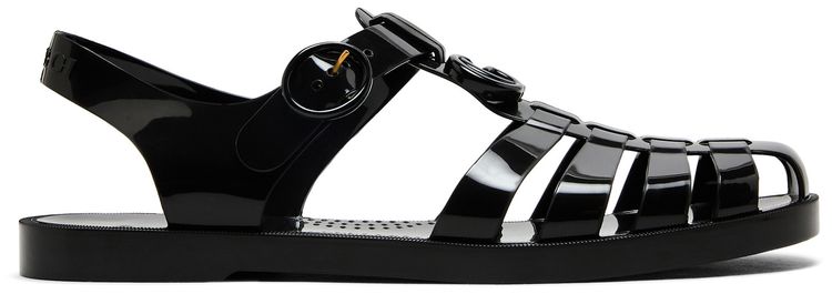Gucci GG Fisherman Sandal Black