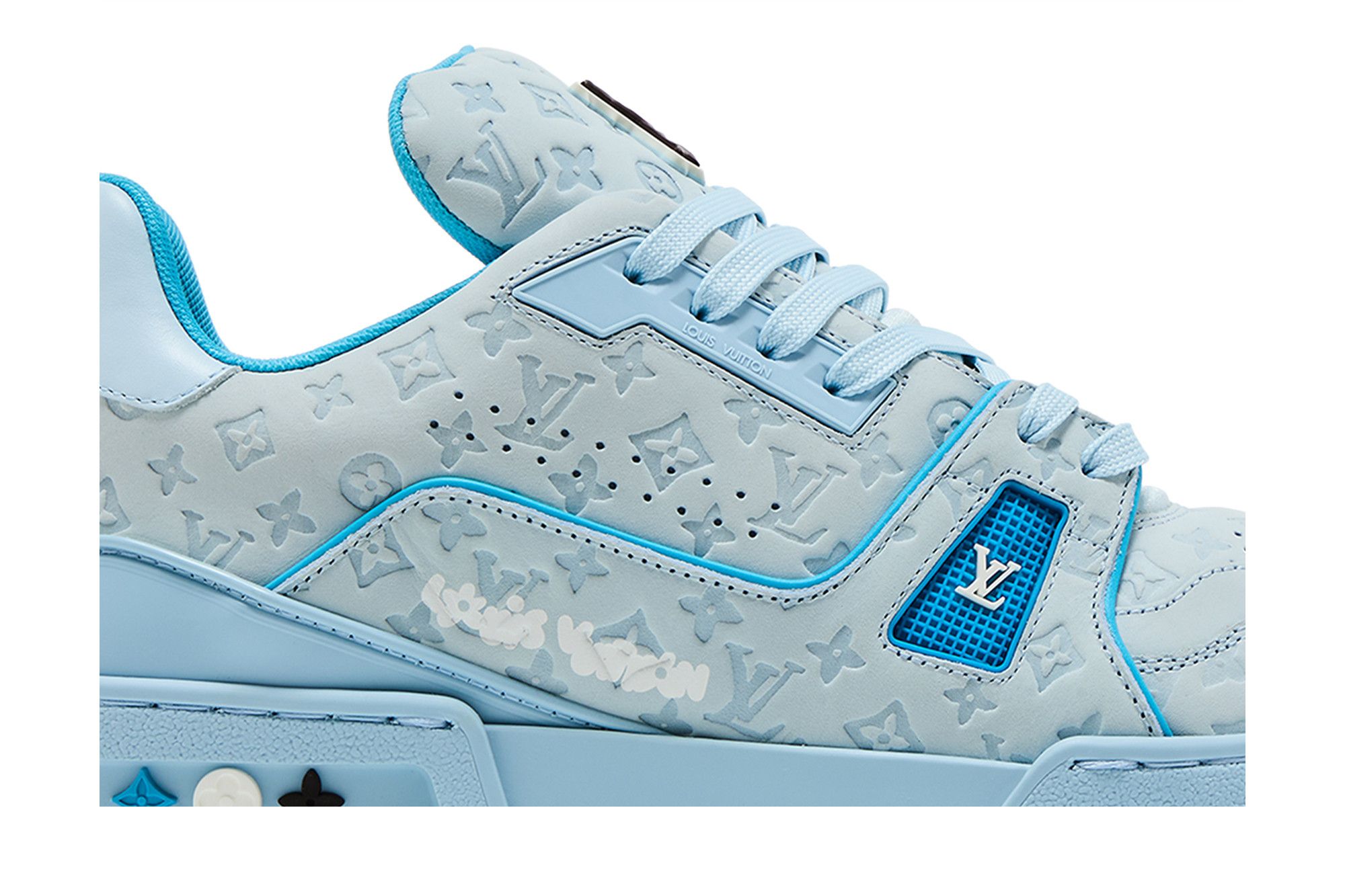 コラボ◆送料込【Louis Vuitton】By タイラー LV トレイナーblue Buy Tyler, the Creator x Louis Vuitton Trainer 'Blue