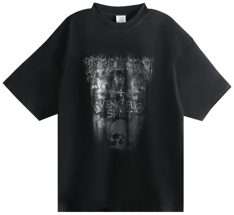 Vetements Vengeful Spirit Oversized T Shirt Magnet