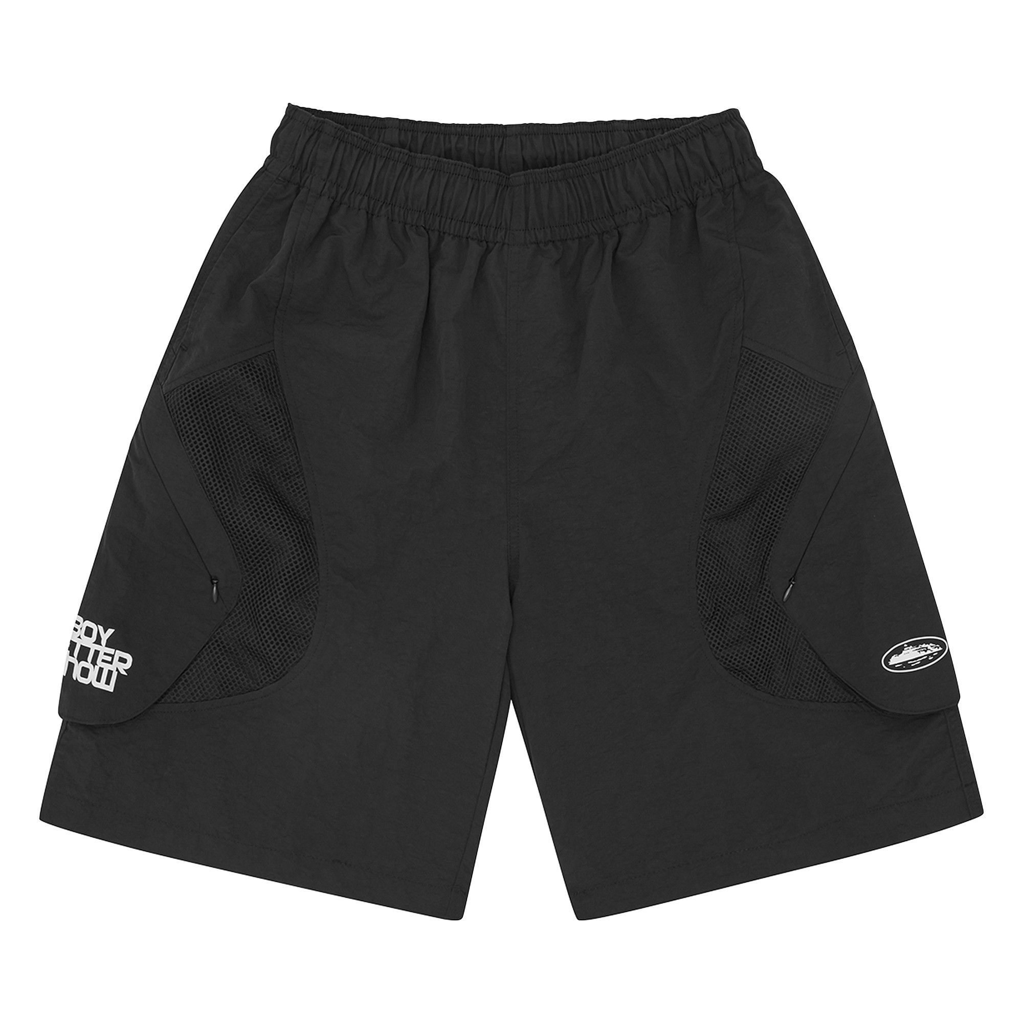 Buy Cortiez x BBK Nylon Panel Short 'Black' - CRTZ0123 001 | GOAT
