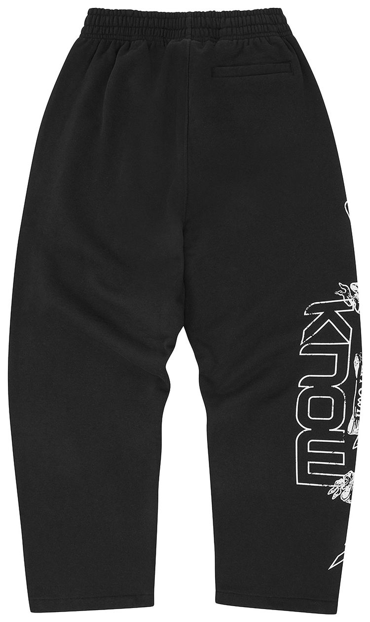Cortiez x BBK Royale Open Hem Sweatpant Black