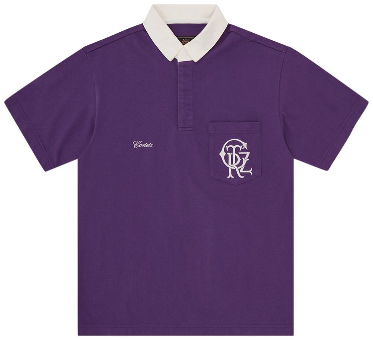 Corteiz Crest Rugby Polo Purple