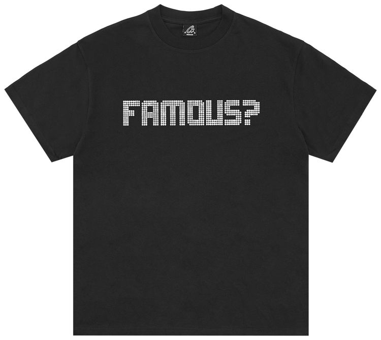 Corteiz Famous Tee Black