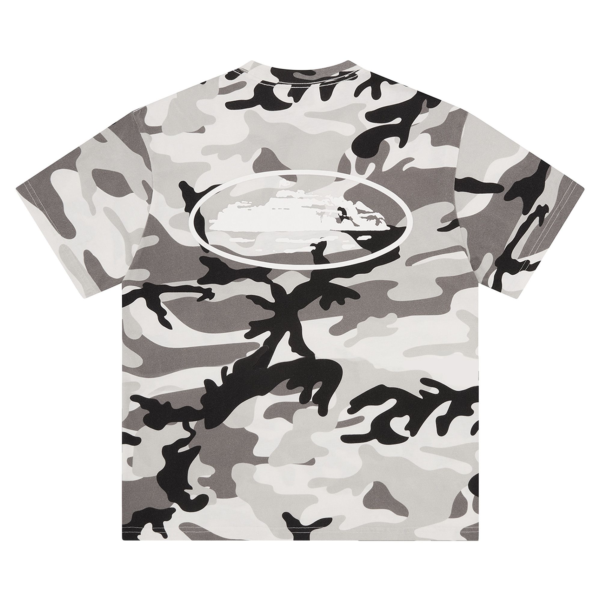 Buy Corteiz Island Puff Print Tee 'Arctic Camo' - CRTZ0346 378 | GOAT