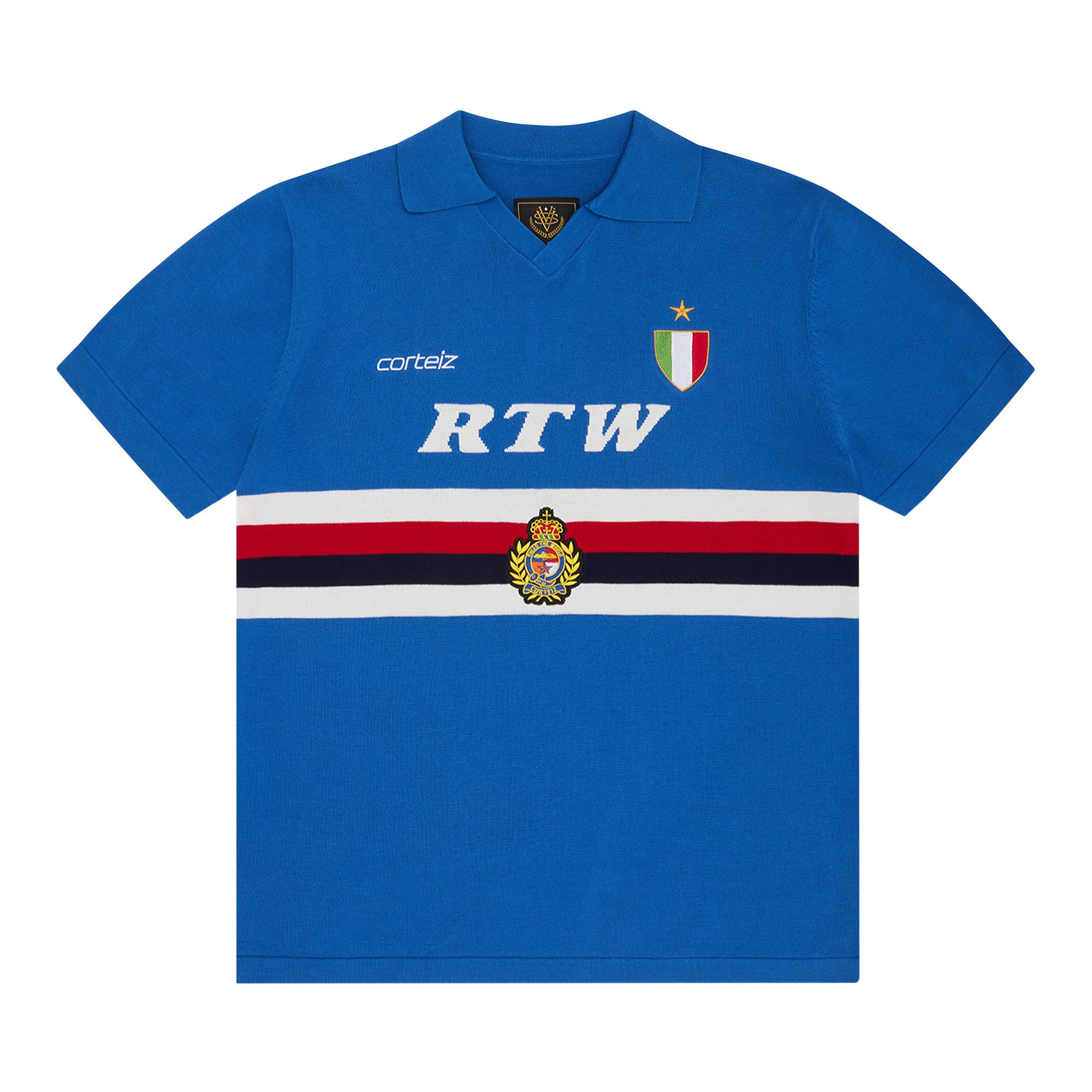 Buy Corteiz Serie A Knit Jersey 'Blue' - CRTZ0216 239 | GOAT
