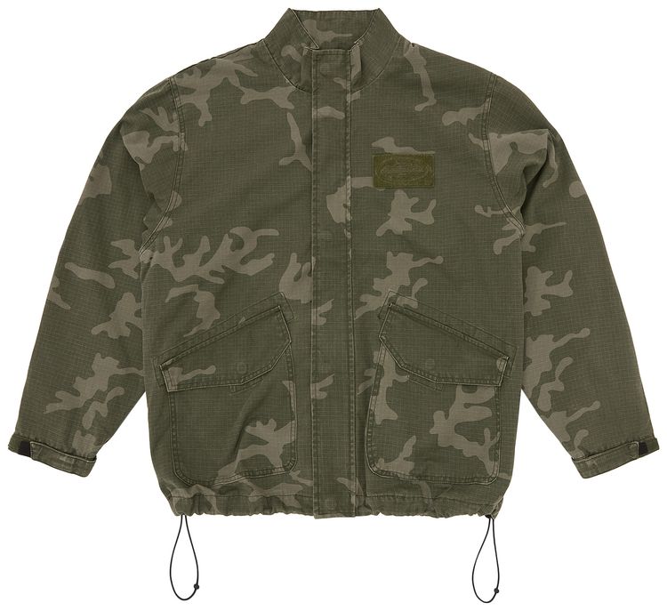 Corteiz Guerillaz Jacket Green Camo
