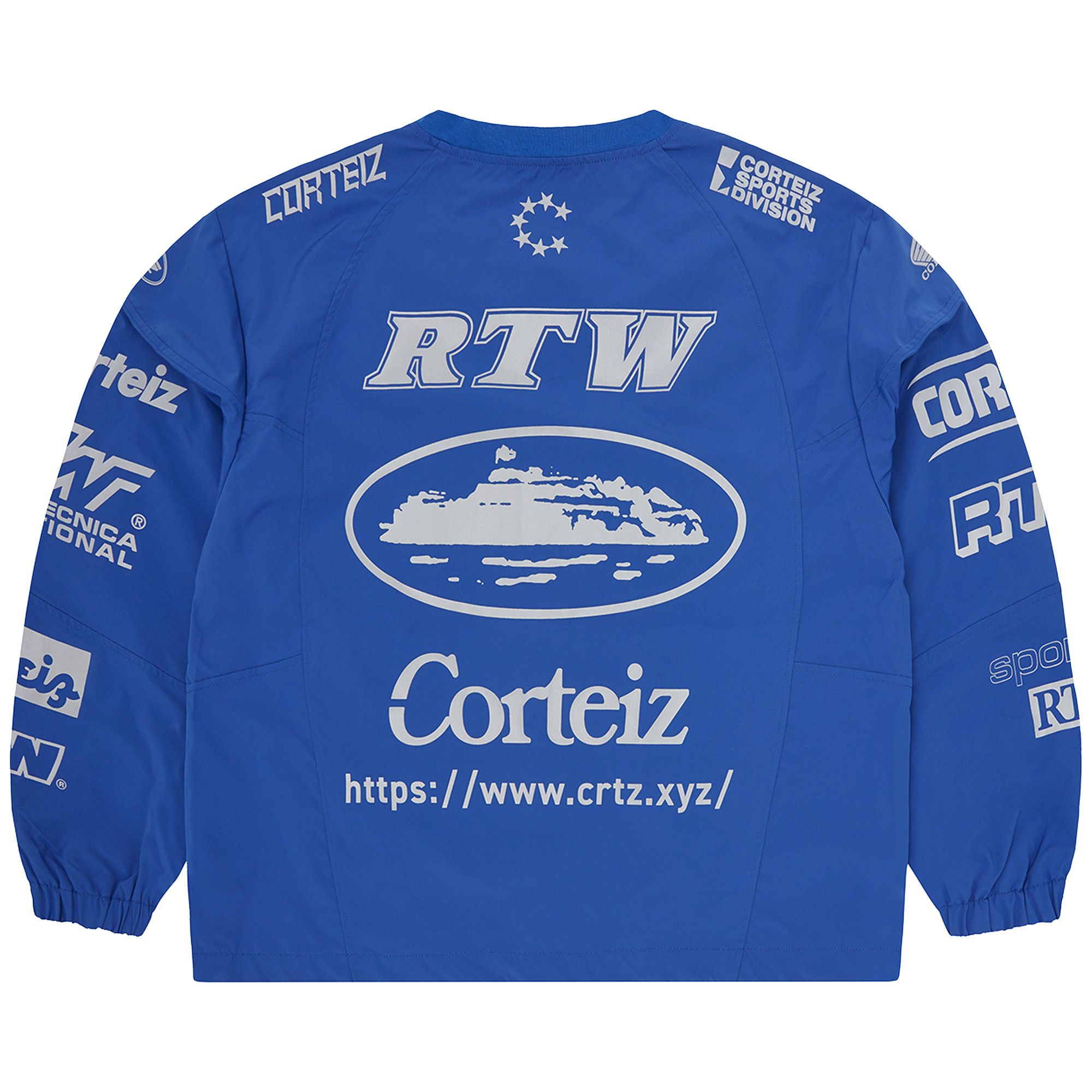 Buy Corteiz Sponsors Training Pullover 'Blue' - CRTZ1528 005