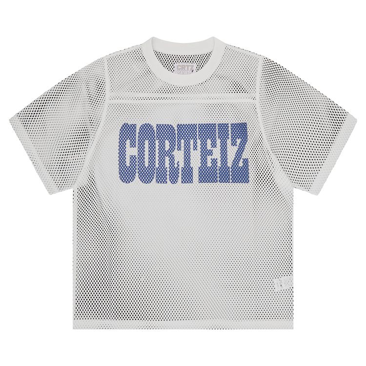 Corteiz Western Open Mesh Jersey White