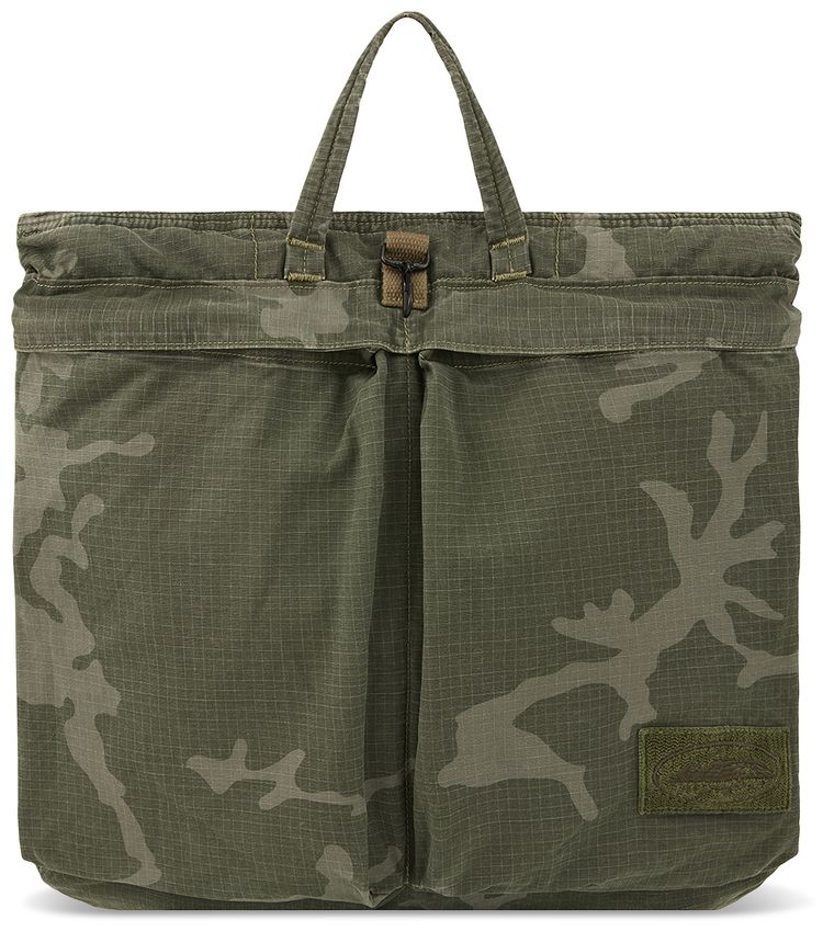 Corteiz Guerillaz Helmut Bag Green Camo