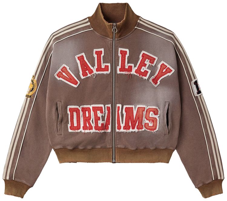 Vale Forever Olympia Berlin Zip Up BrownRed