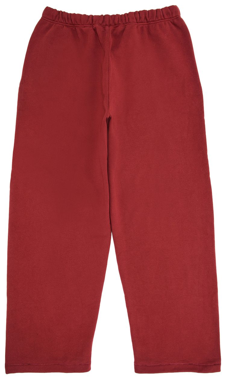 Stussy Faded Graphic Fleece Pant Burgundy