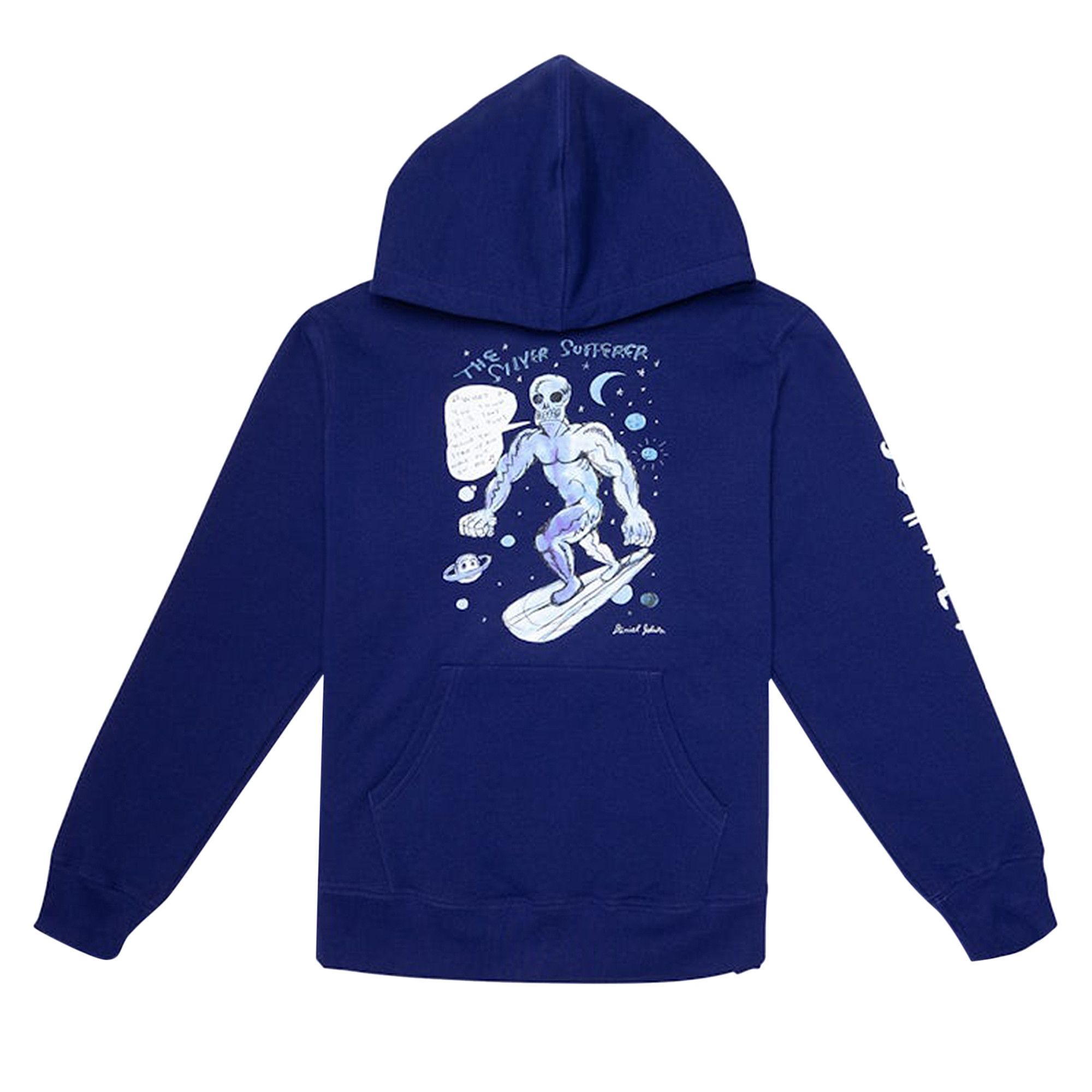 Buy Supreme x Daniel Johnston Hooded Sweatshirt 'Dark Royal