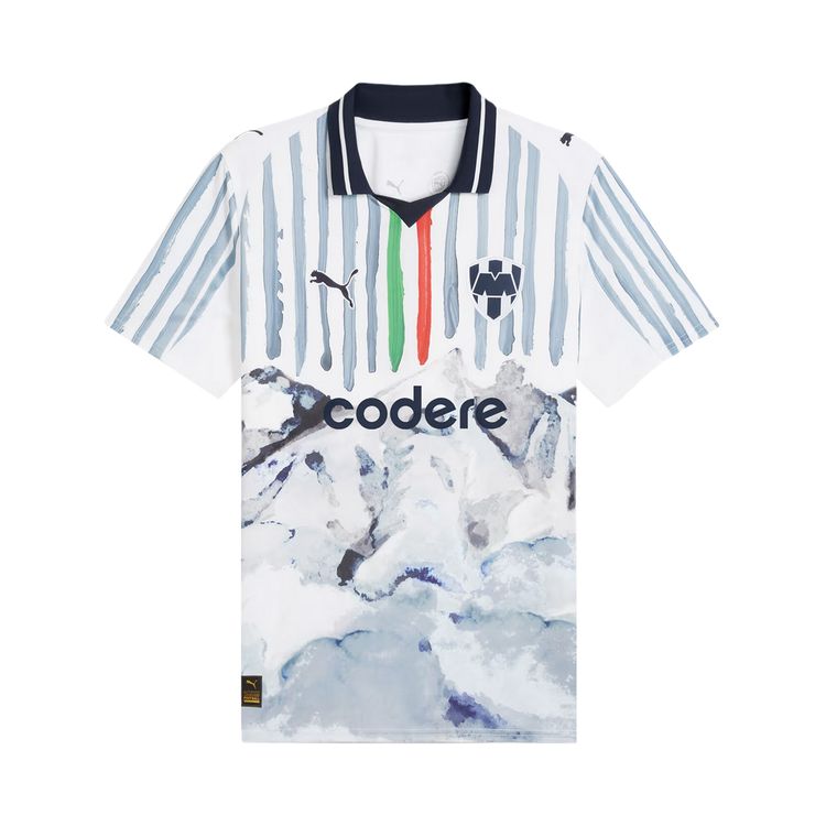 Puma x KidSuper MTY Jersey Replica Monterray Puma WhiteDeep Navy