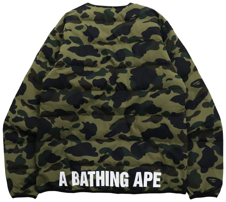 BAPE Camouflage Padded Jacket Green